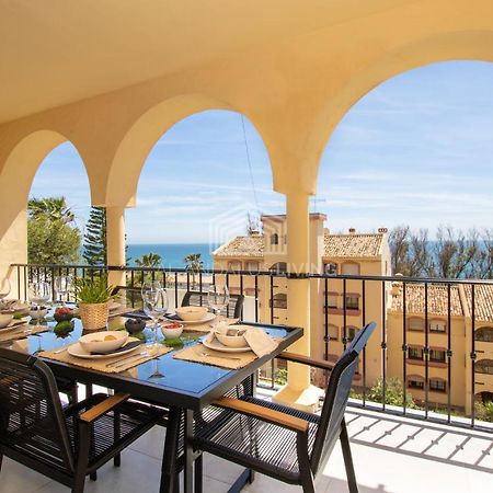 Panoramic Sea Views And Direct Access To The Beach From The Community In Torrenueva Apartment Malaga Luaran gambar