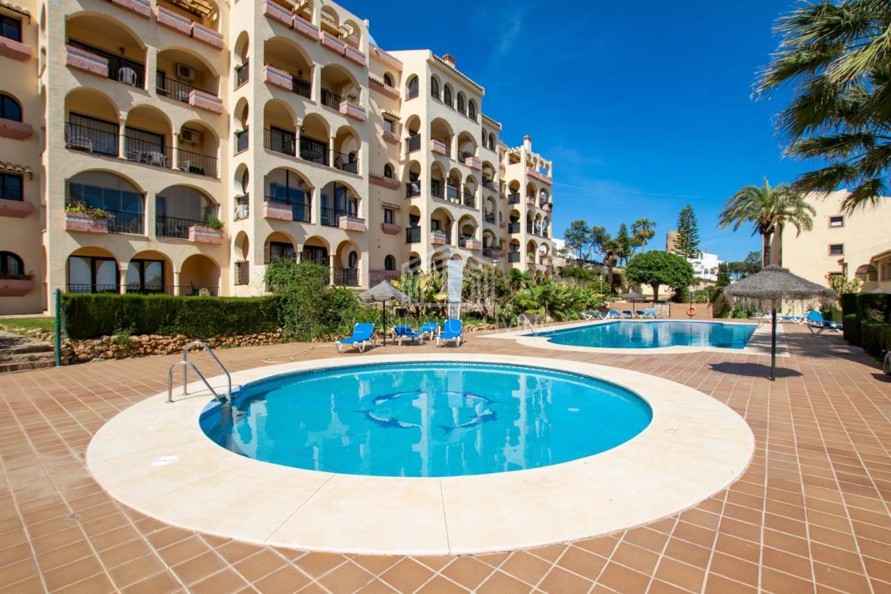Panoramic Sea Views And Direct Access To The Beach From The Community In Torrenueva Apartment Malaga Luaran gambar
